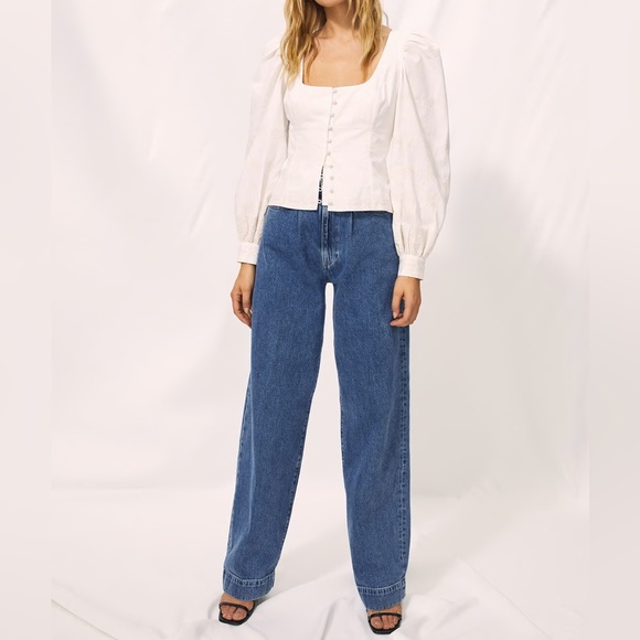 Aritzia Wilfred Palo Santo Blouse - Picture 9 of 13